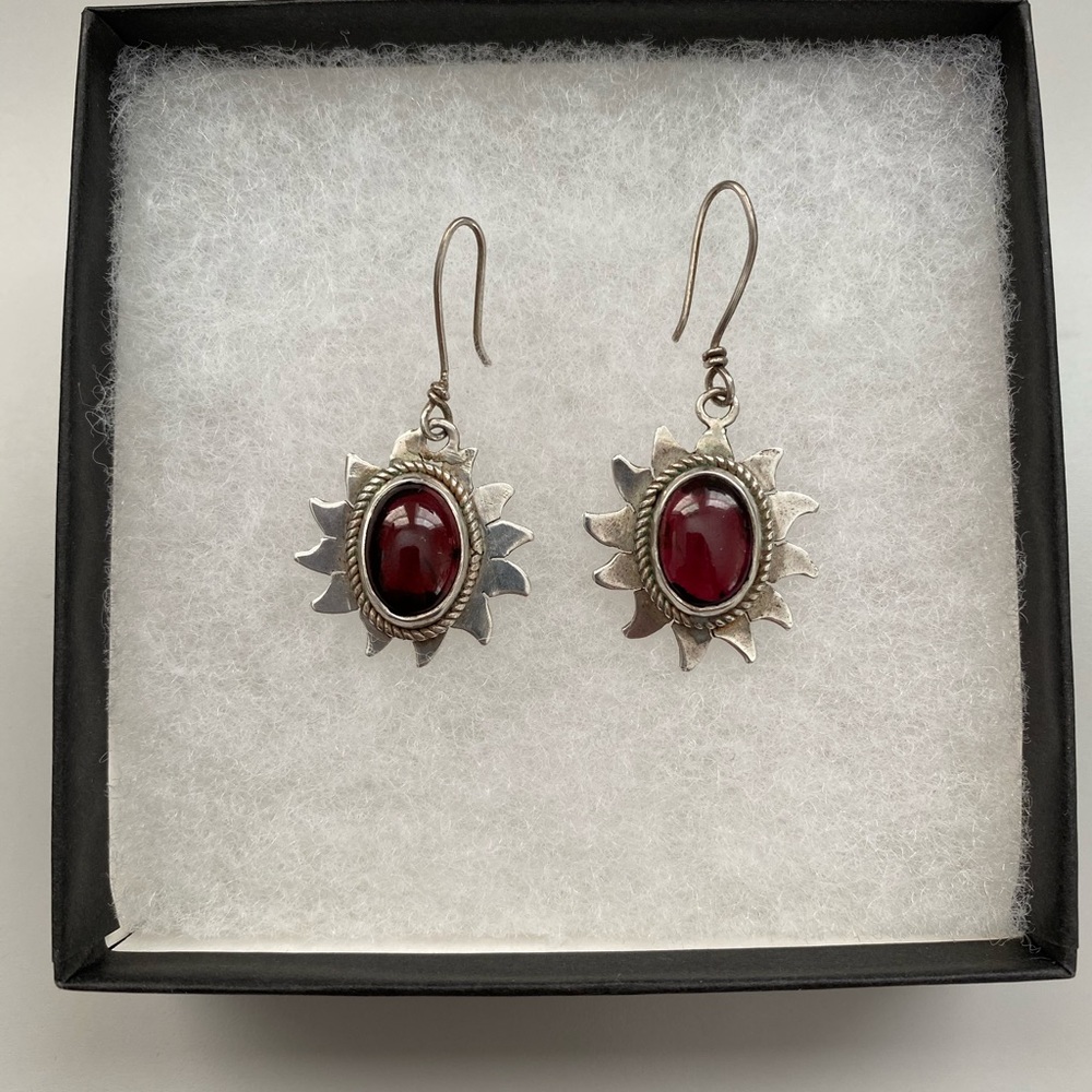 Bohemian Sun Earrings 925